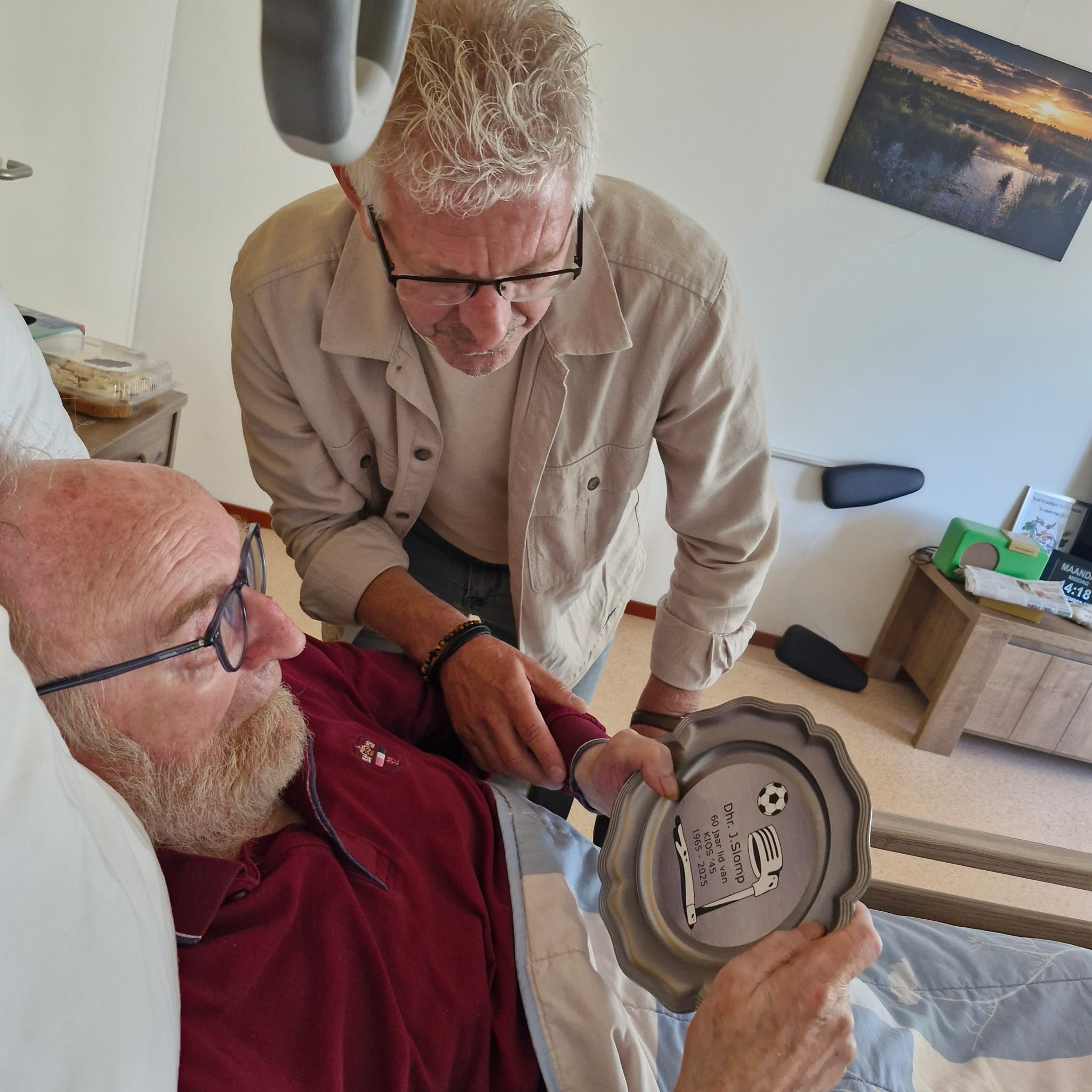 Jaap Slomp 60 jaar lid