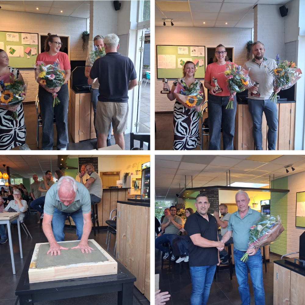 Huldiging jubilarissen ALV 2026