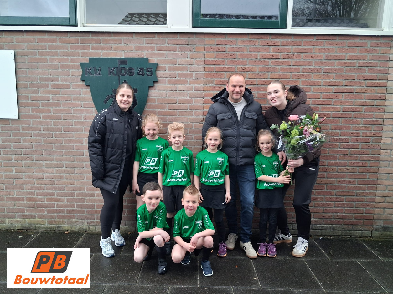 Nieuwe shirtsponsor KIOS ’45 J6