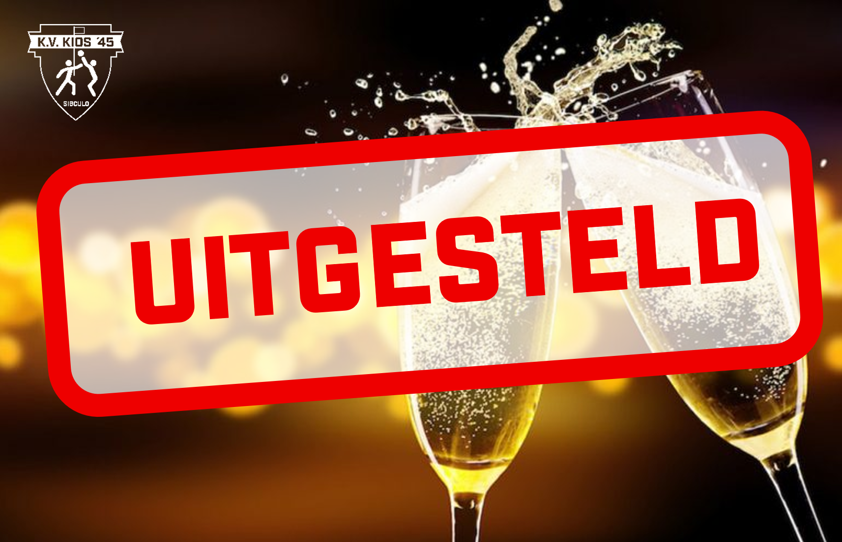 Nieuwjaarsreceptie Uitgesteld